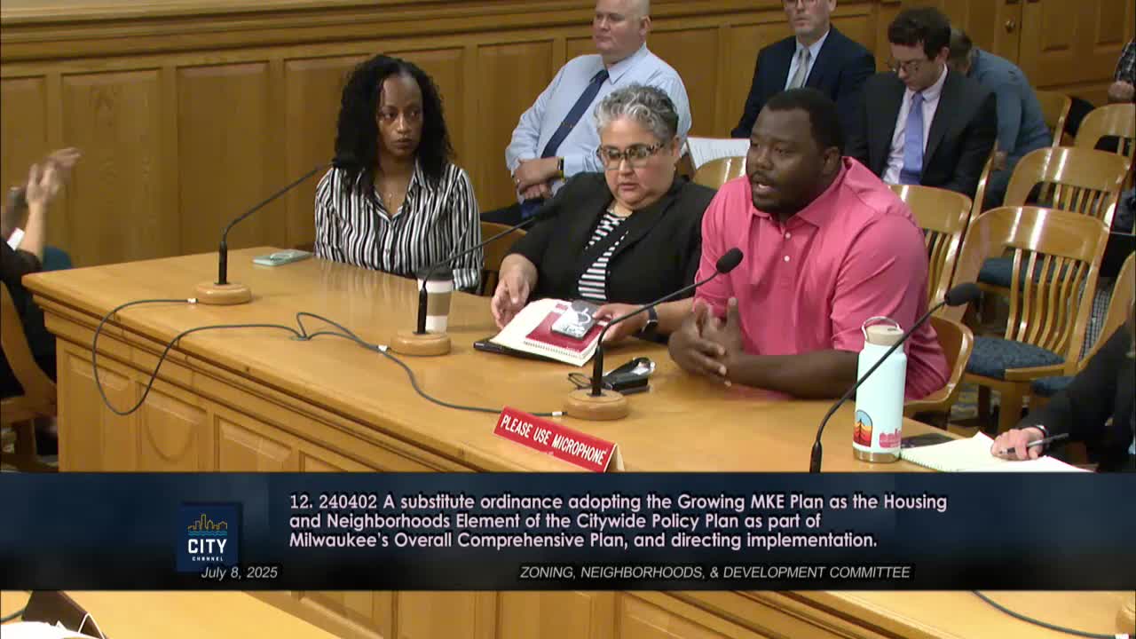 Milwaukee City Council advances updated housing element to address local housing challenges
