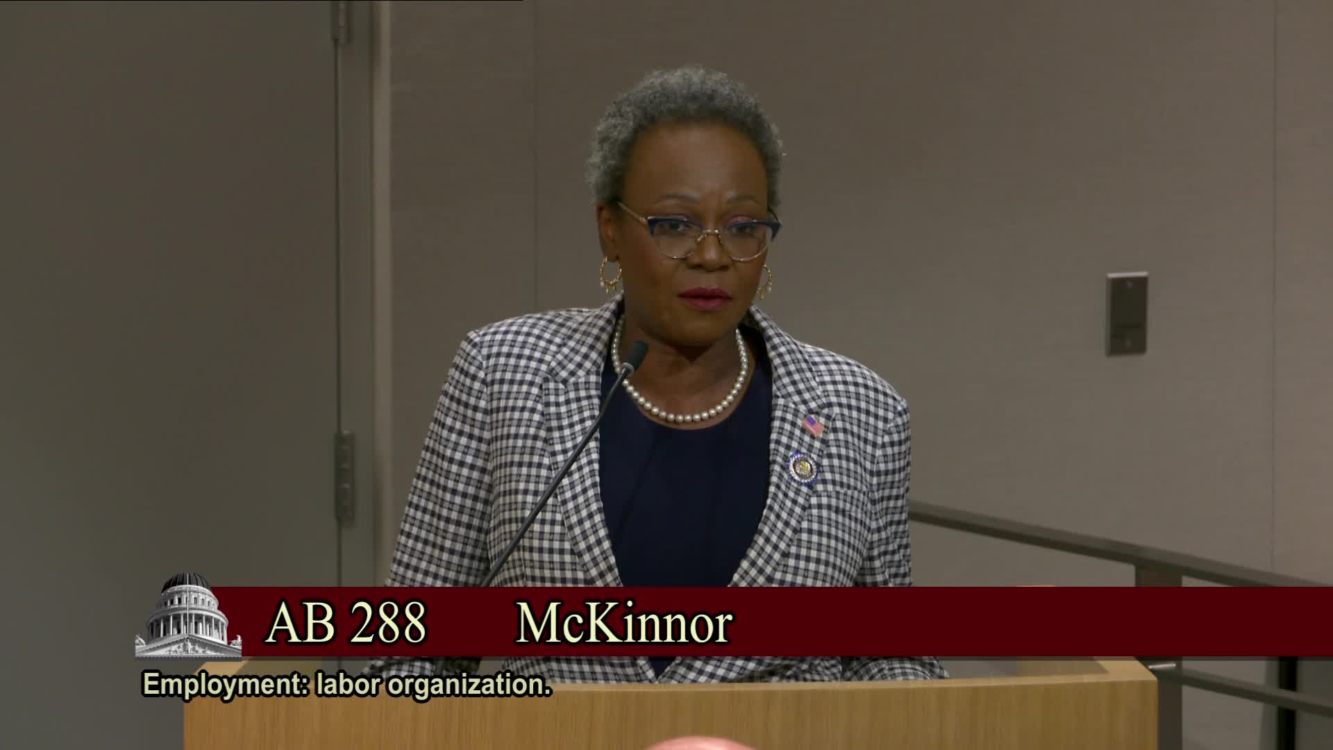 California Assemblymember McKener advocates for stronger worker protection legislation