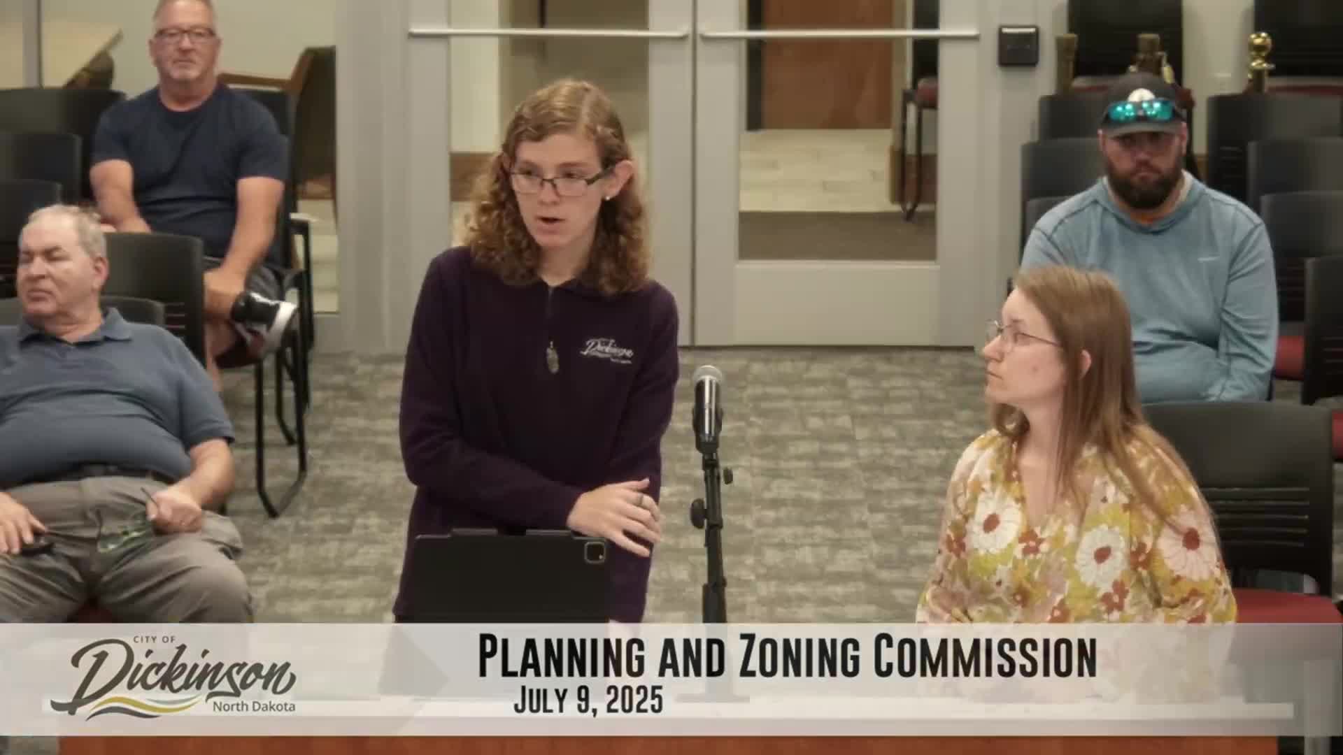 Dickinson officials discuss enforcement challenges for proposed backyard chicken ordinance