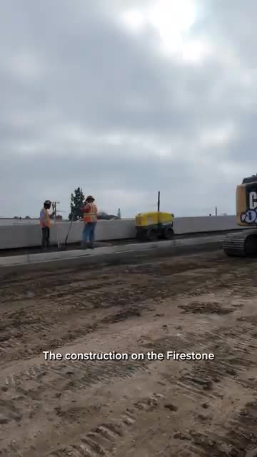 Construction progresses on Firestone Bridal Safety and Widening Improvement Project