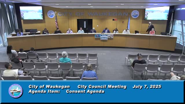 Alderman approves motion as City Treasurer John Schwab presents monthly report