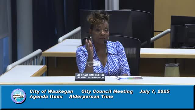 Waukegan Aldermen discuss street improvements and downtown safety issues