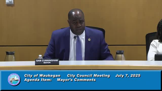 Waukegan Council appoints new Planning and Zoning Commission members and launches recycling initiative