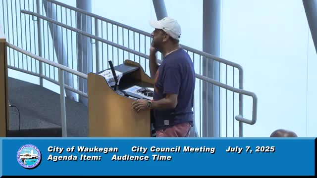 Residents demand Waukegan council address illegal fireworks and hospital service issues