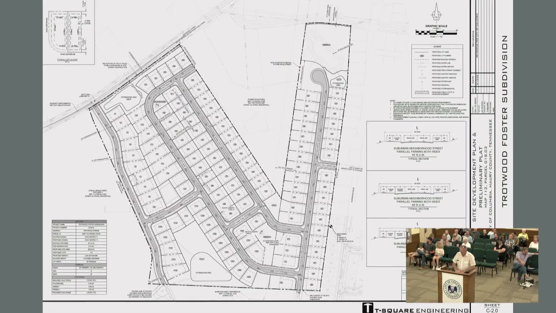 Planning Commission approves Foster Lane realignment and Hampshire Pike mixed-use development