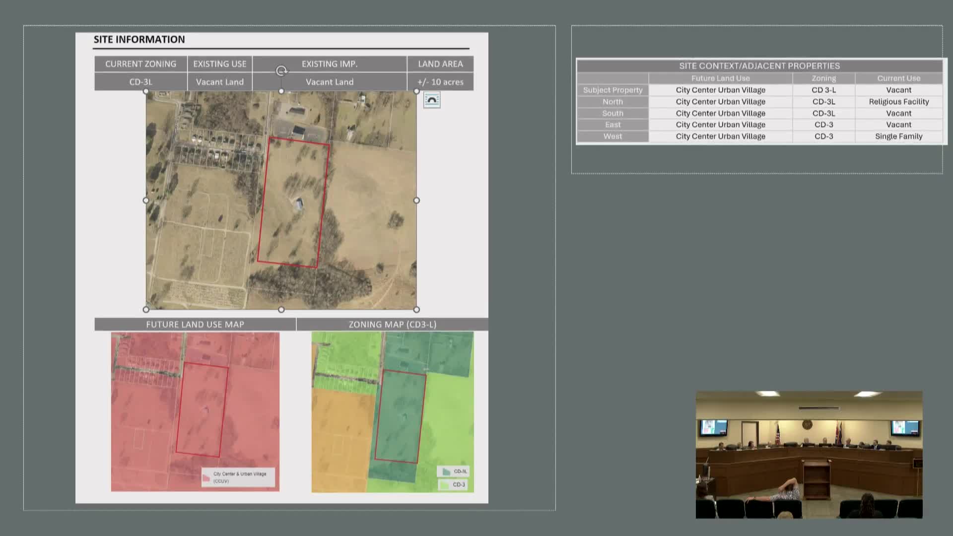 Columbia Planning Commission reviews annexation proposal for Foster Lane development