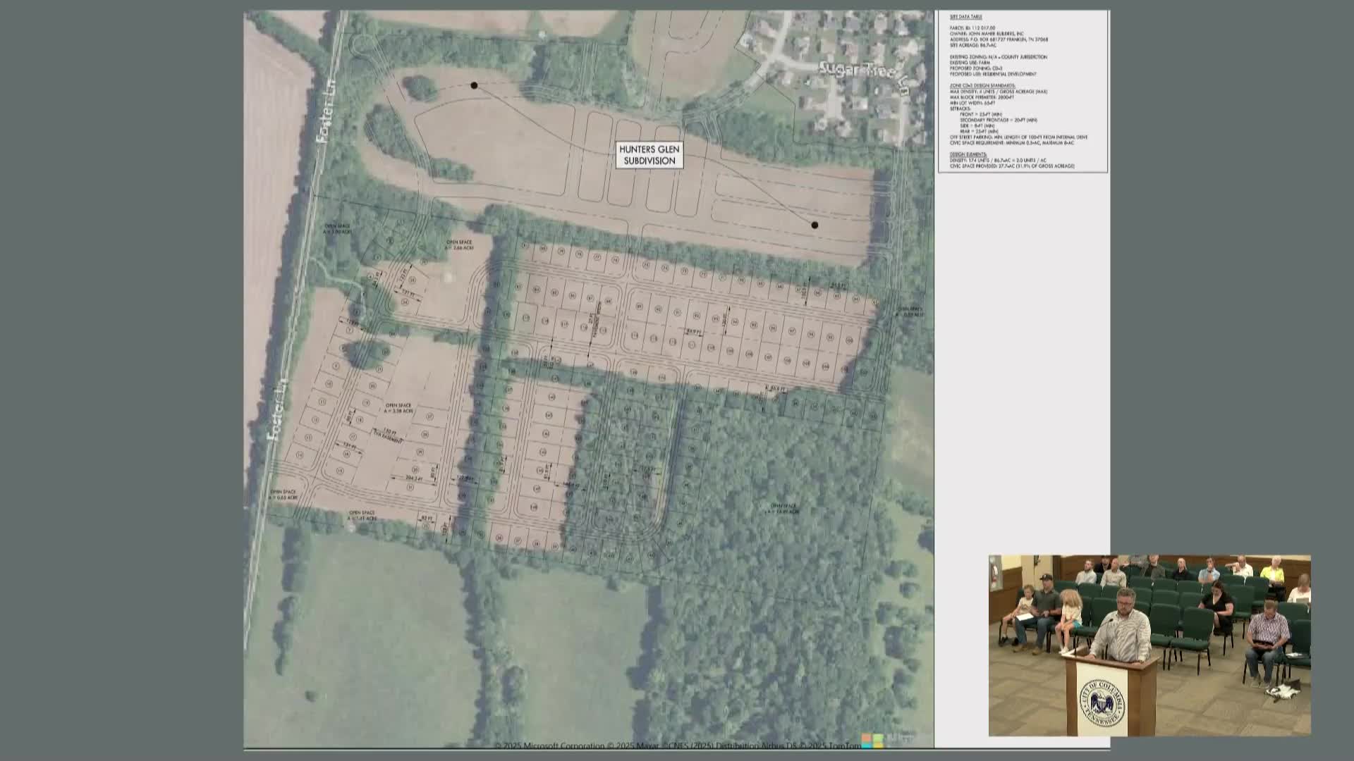 City Council denies annexation and rezoning request due to plan inconsistency