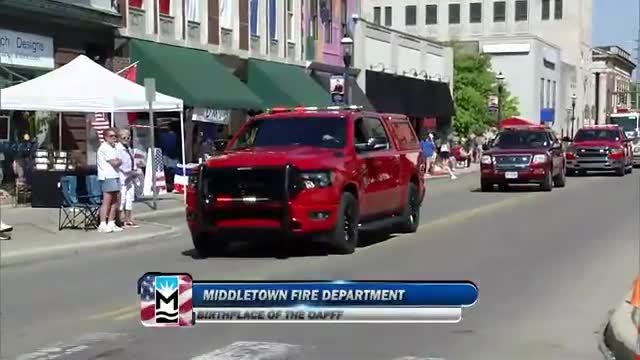 Franklin Township and Trenton Fire Departments Participate in Community Parade