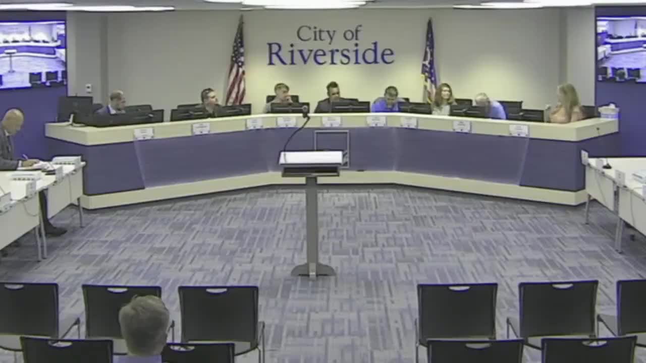 Riverside council adopts supplemental appropriation for fire engine and three routine resolutions
