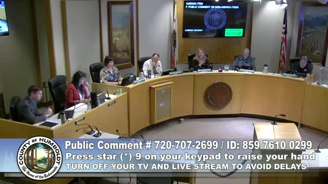 Barbara Karnum advocates for protester safety at County meeting