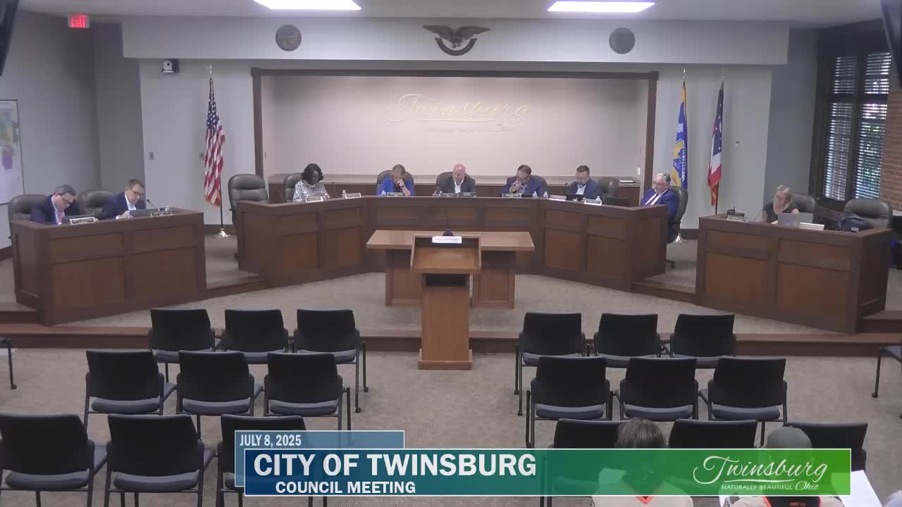Council amends 2025 appropriations ordinance as emergency