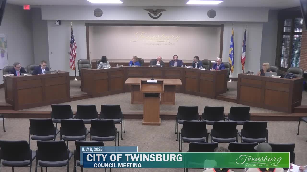 Twinsburg City Council approves liquor permit transfers and prepares for Twins Days