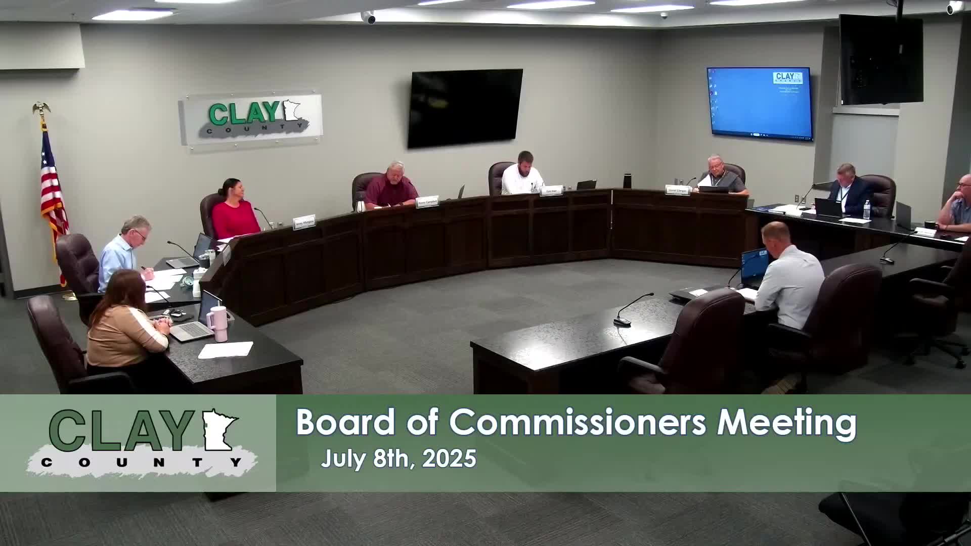 Board authorizes Clay County Social Services to run federal fingerprint background checks under BCA JPA
