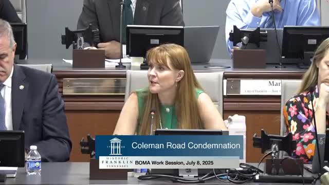 City of Franklin updates road jurisdiction rules addressing state-wide issues