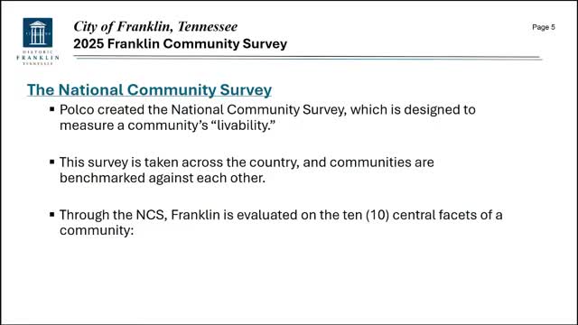 Franklin residents praise city leadership despite traffic and affordability concerns
