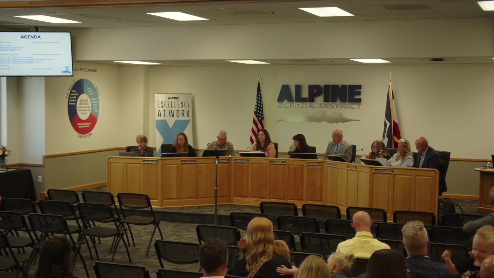 Alpine School Board unanimously approves three revised policies amid detailed discussions