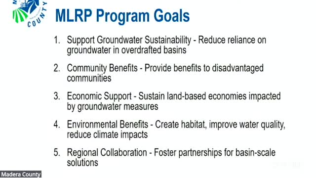 Groundwater sustainability program selects 6 projects with $6M funding cap