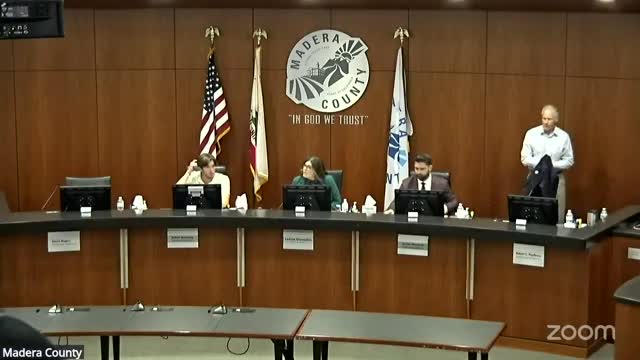 Madera County Board Of Supervisors honors Andrew Biscay and Supervisor Wilmach