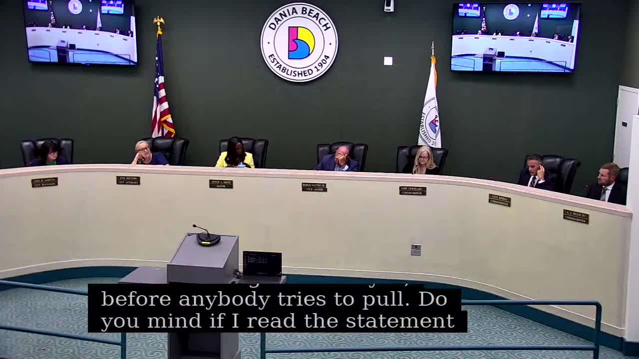 Dania Beach City Commission approves budget and drainage improvement projects