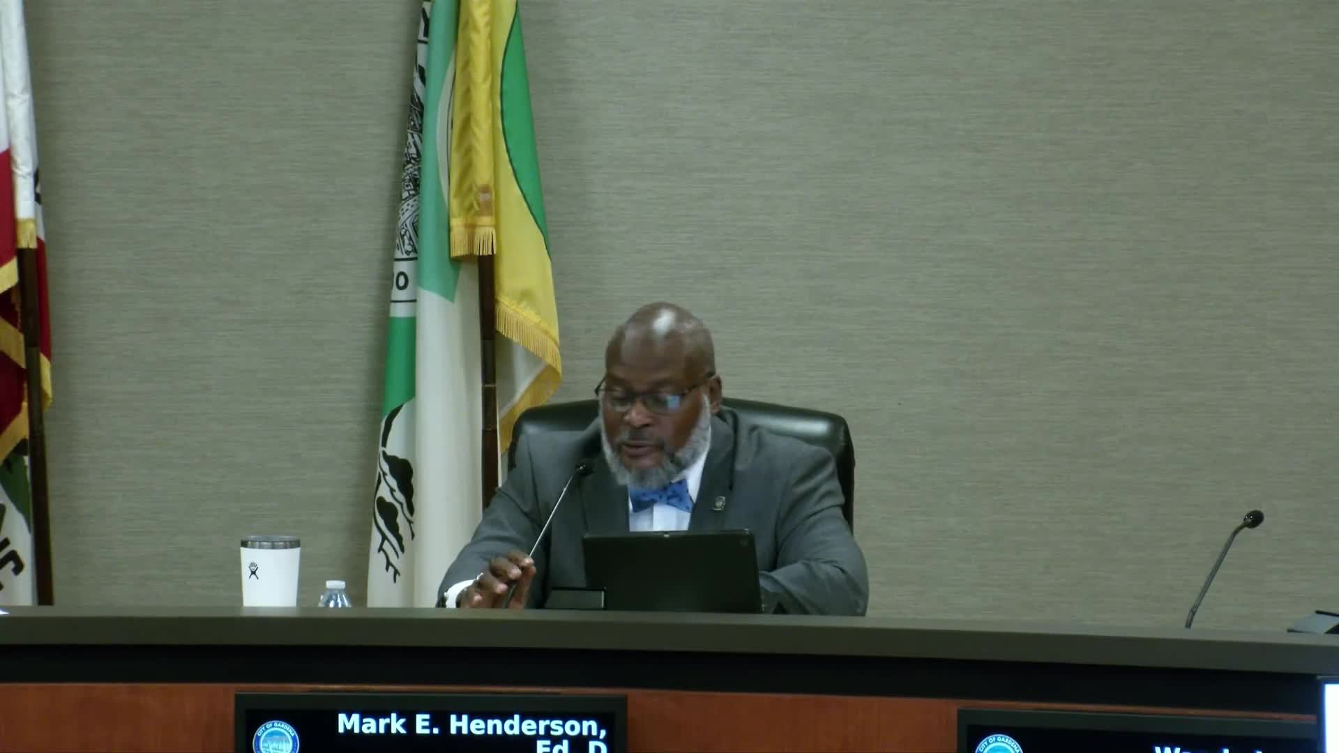 Gardena City Council honors Mayor Pro Tem Tanaka at South Bay COGS meeting