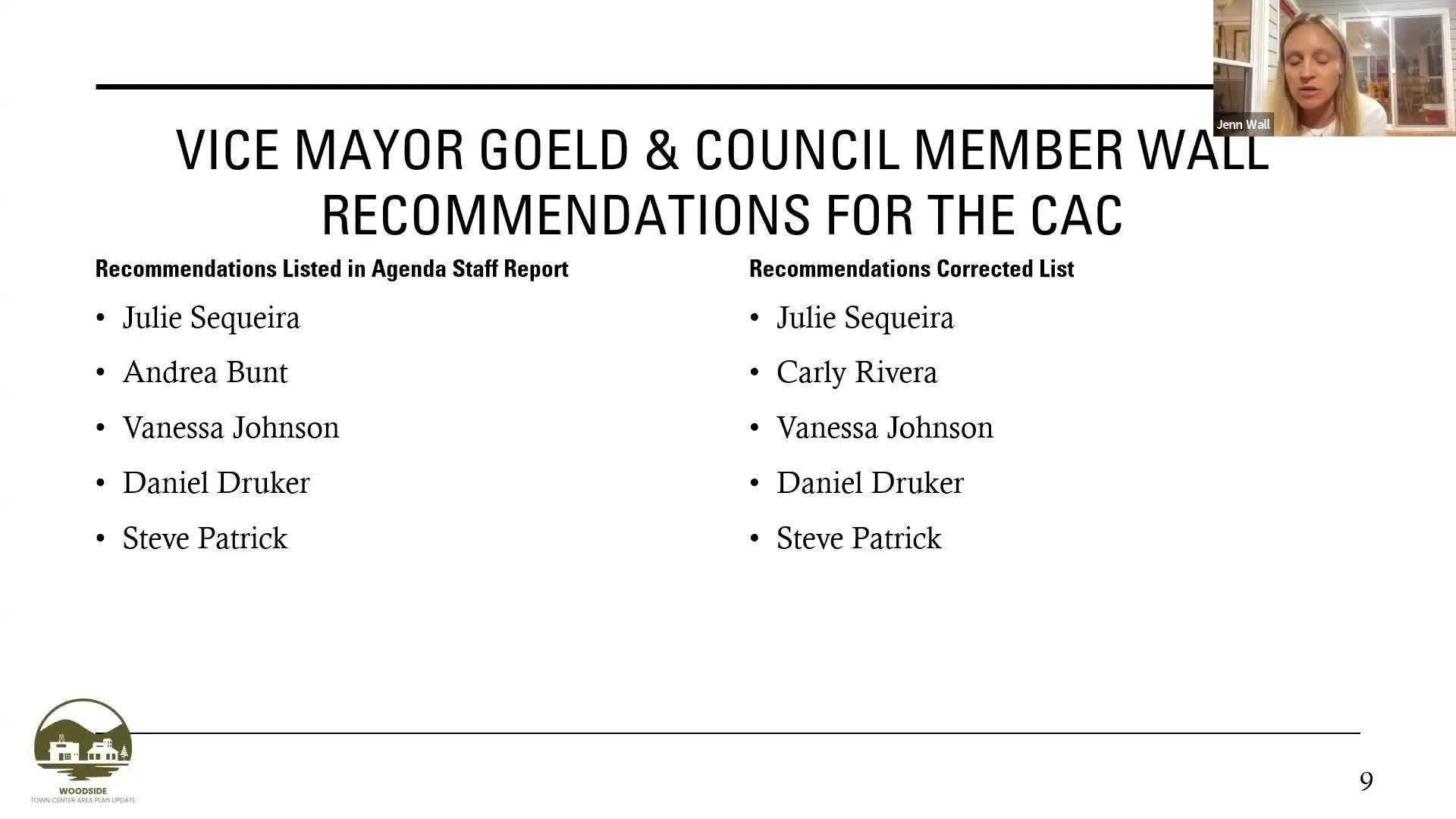 Subcommittee proposes five for citizens advisory committee amid district representation concerns