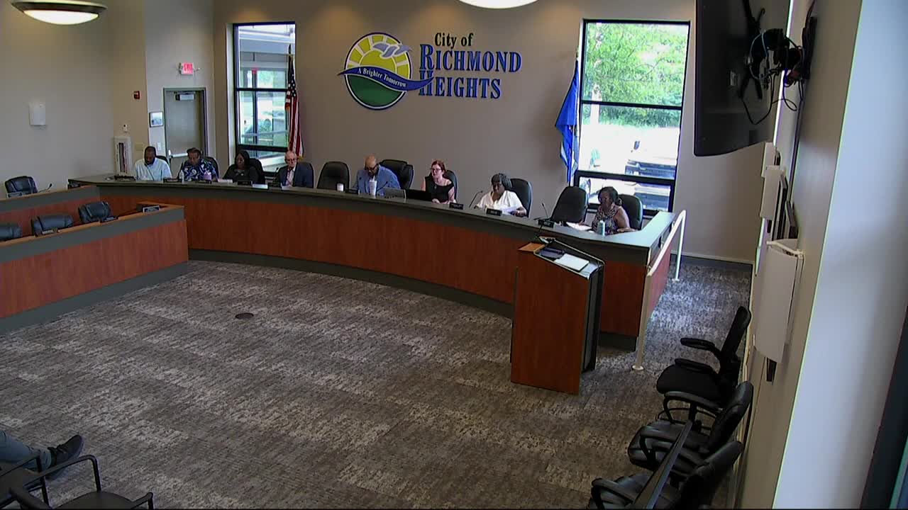 Richmond Heights Council reviews zoning changes and streetscape revitalization plan