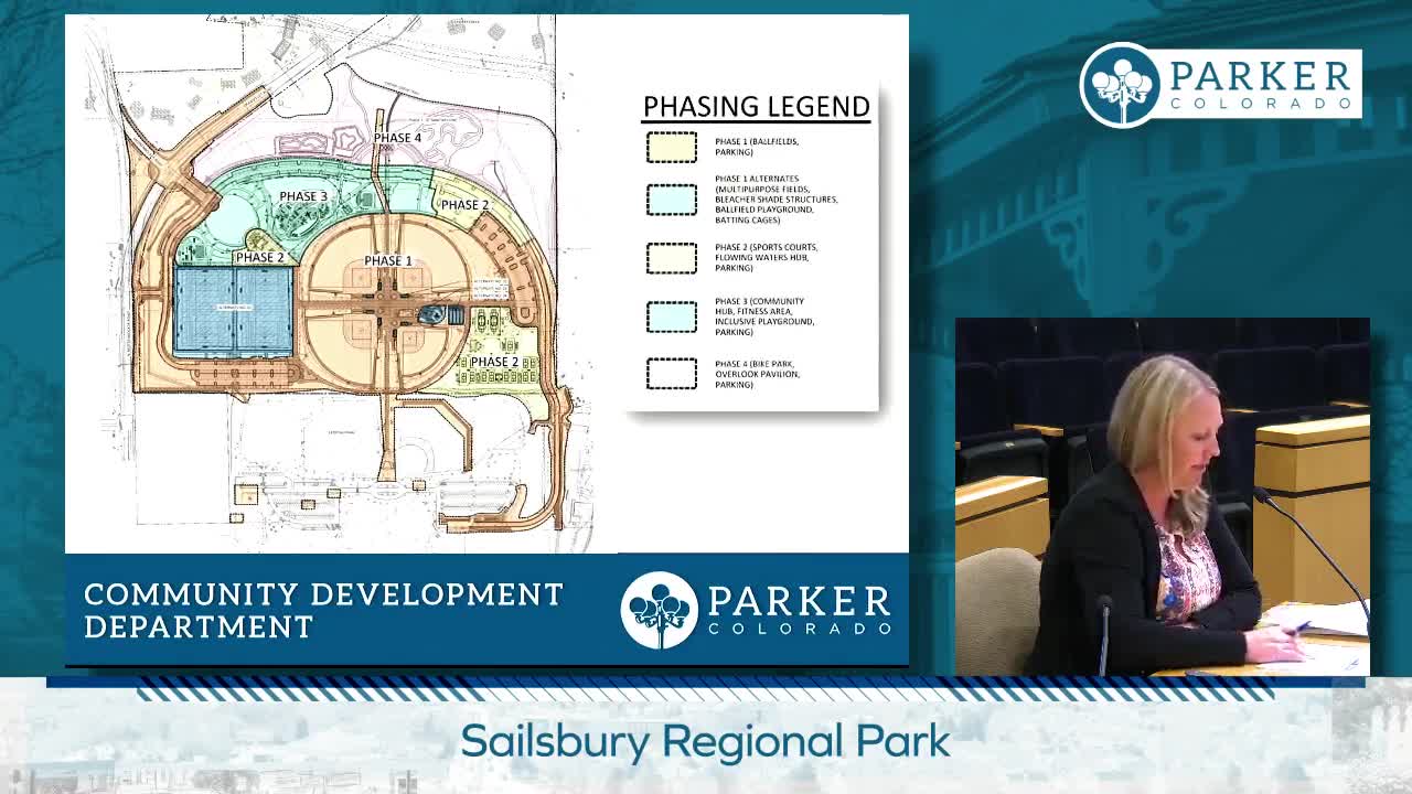 Parker Council approves Salisbury Park North expansion with multiple sports facilities