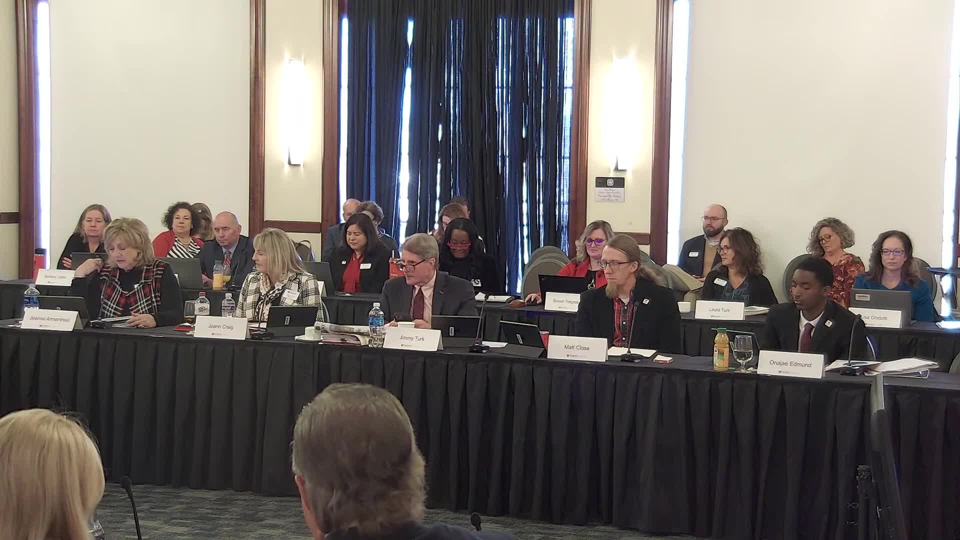 Radford University updates academic affairs and approves crisis management plan