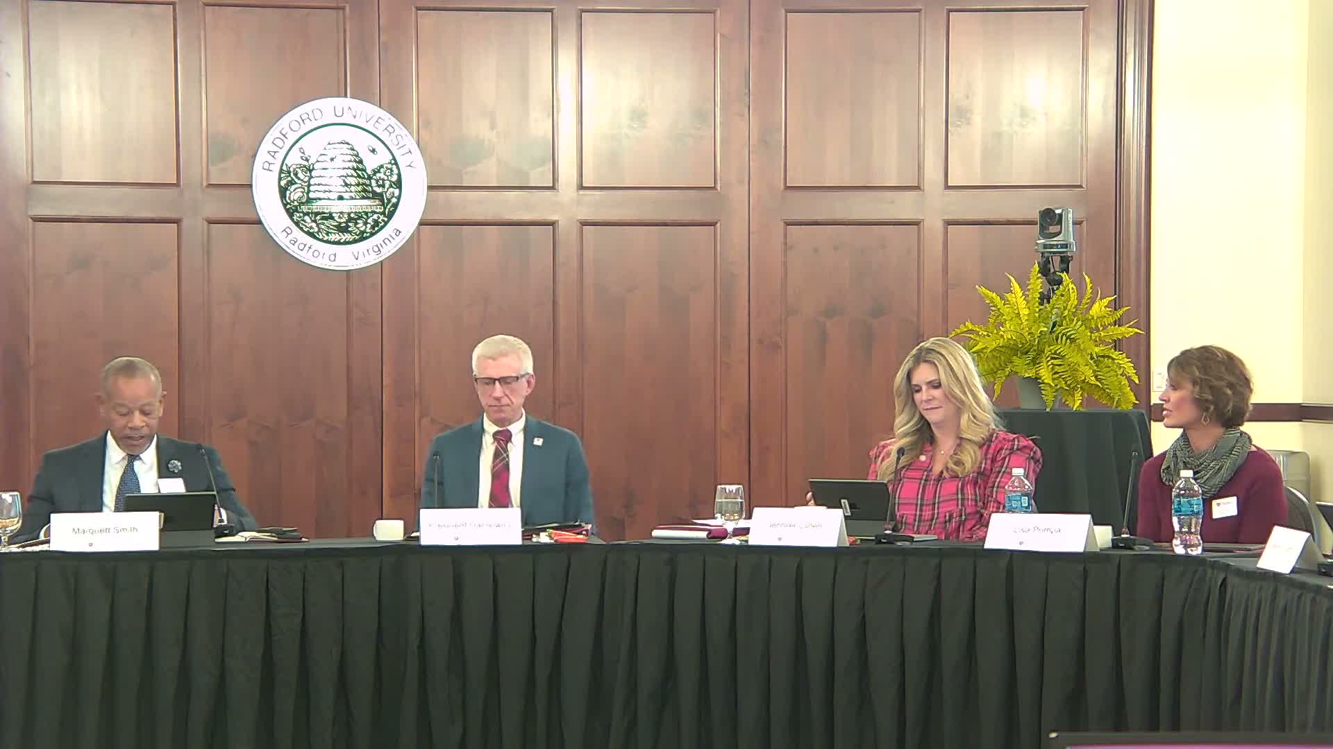 Radford Board approves salary‑equity adjustment for president after closed session