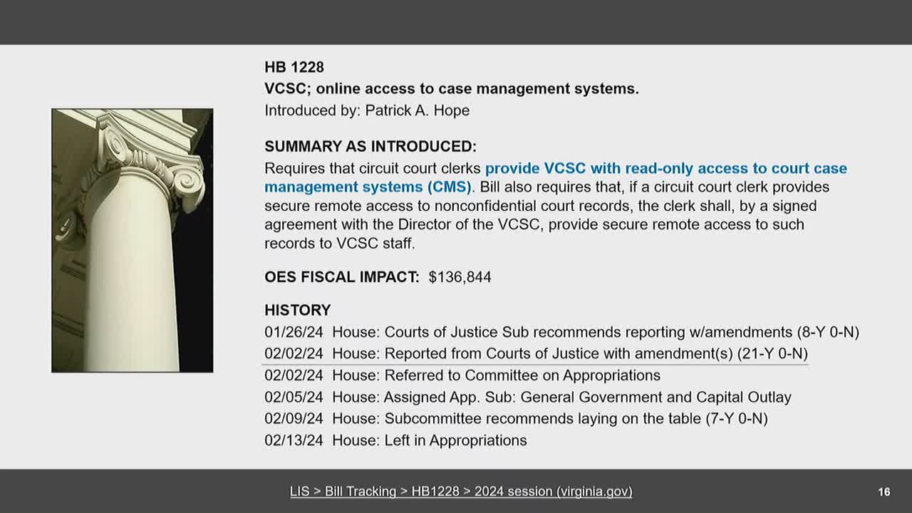 Virginia Commission debates juvenile data access and new robbery sentencing guidelines