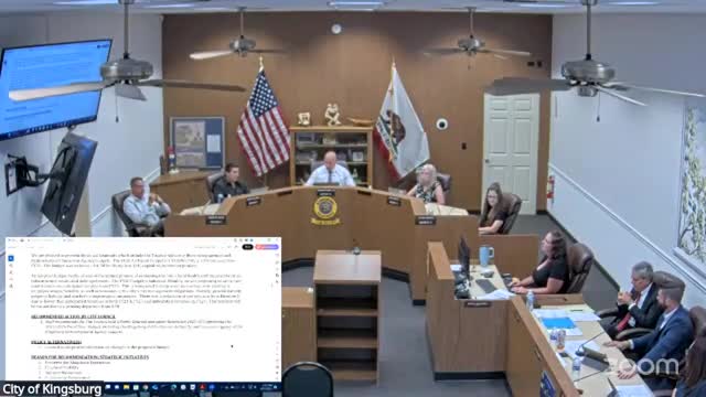 Kingsburg City Council approves fiscal year 2025-2026 budget resolution