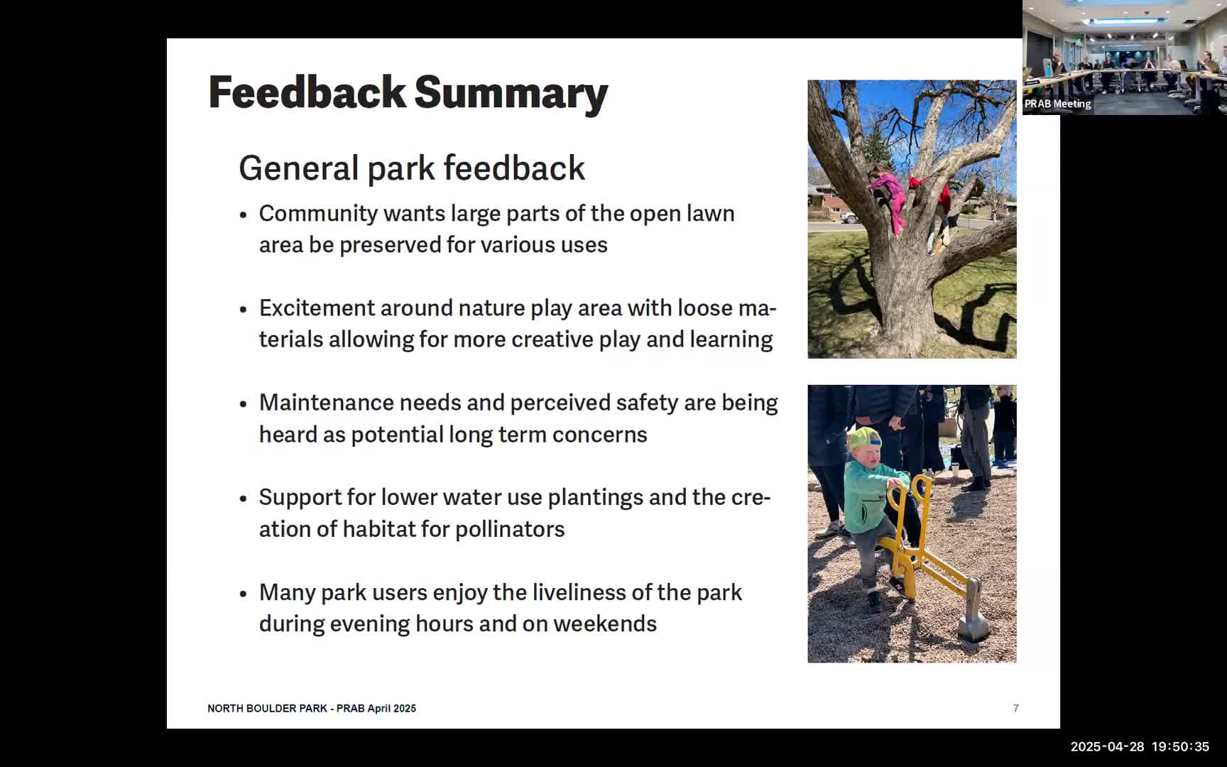 North Boulder Park renovation prioritizes nature play and community engagement