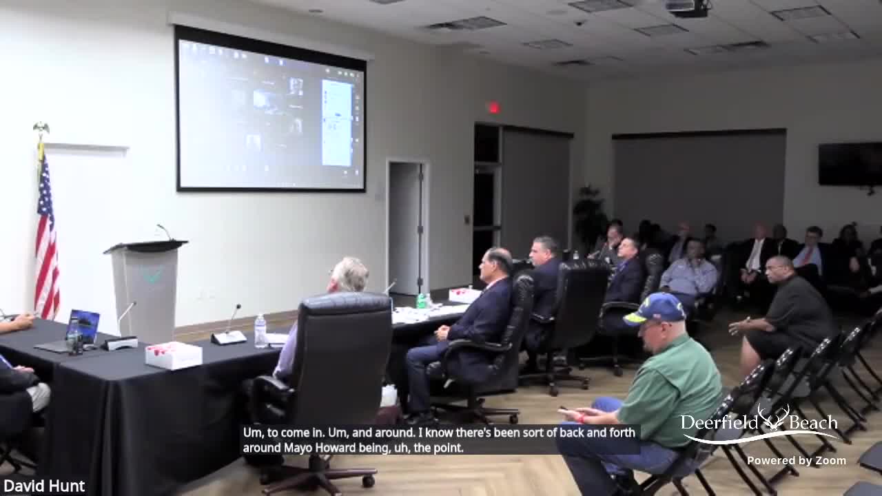 Community members discuss potential projects for West area development