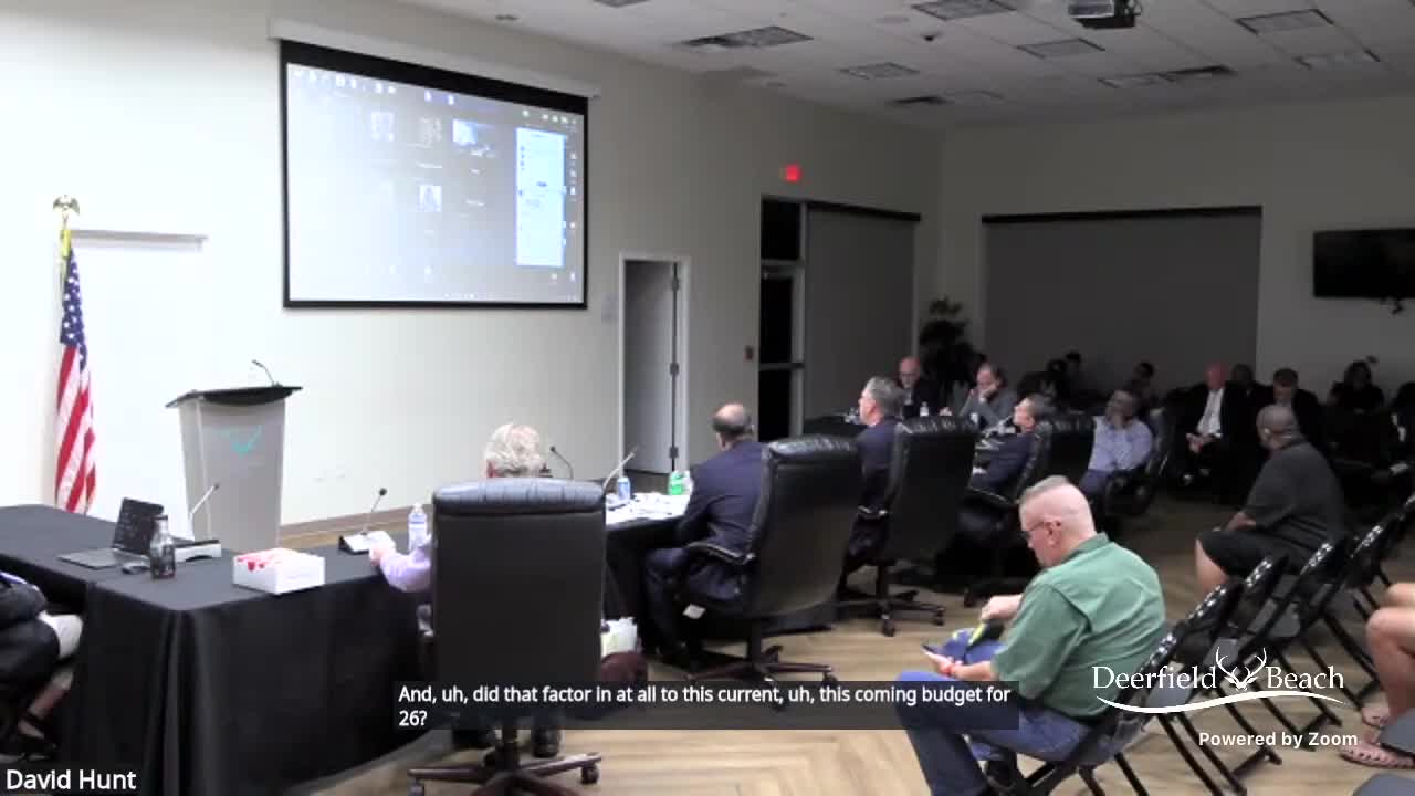 City budget discussions reveal $6.5M for October project and $8M for fiscal 27