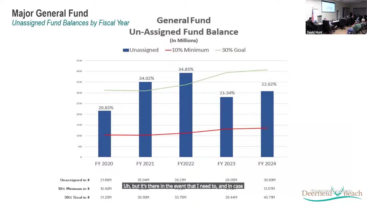 Deerfield Beach leaders advocate for financial resilience amid emergency preparedness discussions