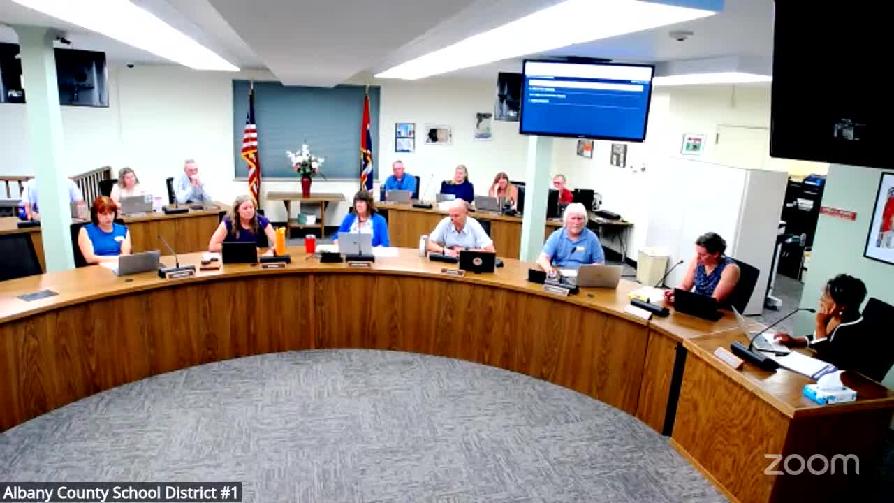 Wyoming Board discusses impact of federal funding cuts and student evaluations