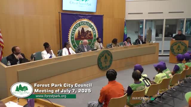 Forest Park honors Uptown Tigers after 11‑U baseball championship