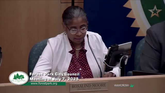 Forest Park committee discusses community cleanup and wellness event plans