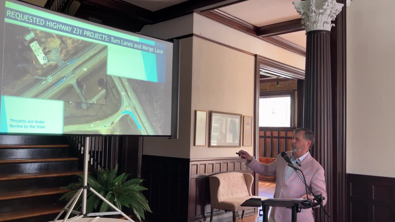 Ozark Mayor outlines city projects including sports complex and renovations