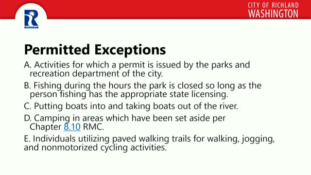 City Council proposes new park hours to curb late-night gatherings and enhance safety