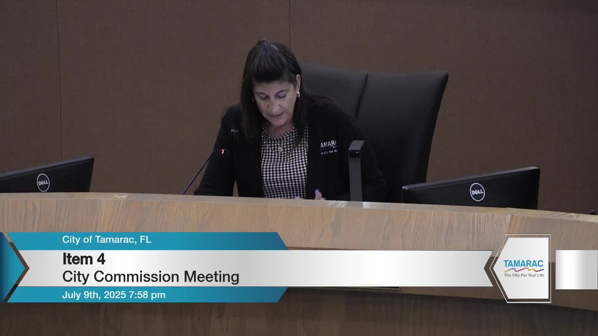 Mayor Gomez announces Tamarac's Municipal Innovation Award for service delivery improvements