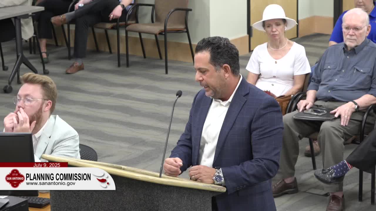 Funeral home plans site improvements in flood zone near McAllister Park