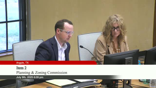 Argyle Council considers zoning change to OT1 for former Union Pacific property