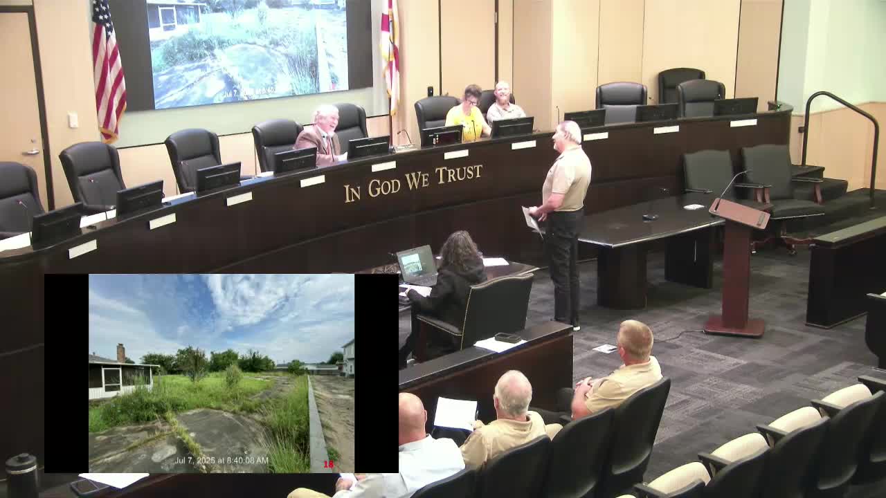 Bay County code enforcement reports ongoing violations at 416 Water Oak Circle