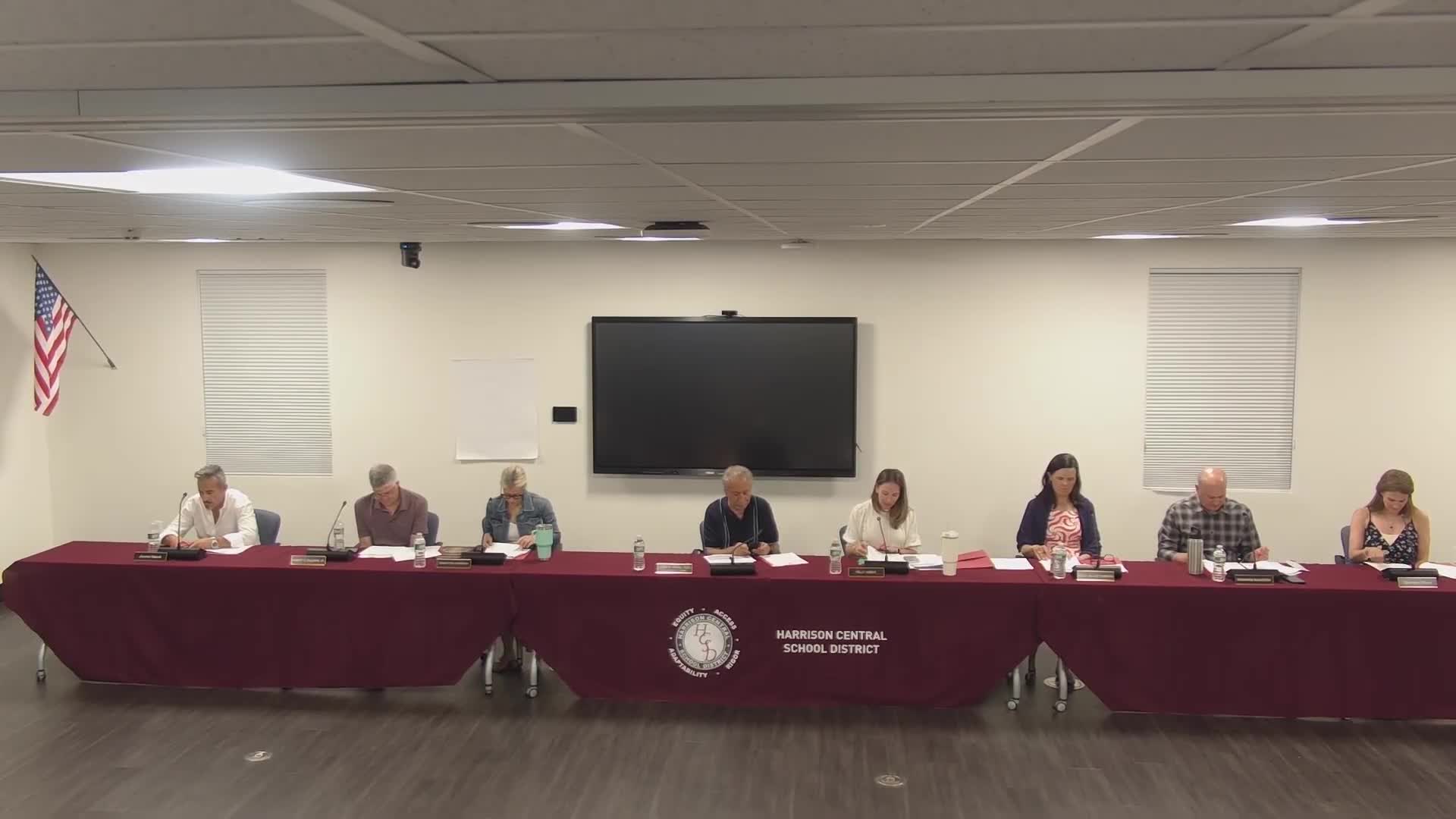 Harrison Central board swears in trustees, elects officers and approves annual appointments