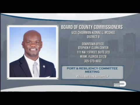 Port Resiliency Committee adjourns after setting agenda and deferring item 2a