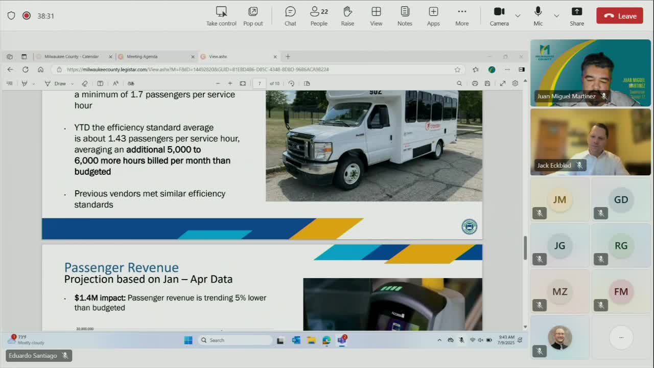 MCTS outlines cost reduction strategies amid budget challenges and revenue shortfalls
