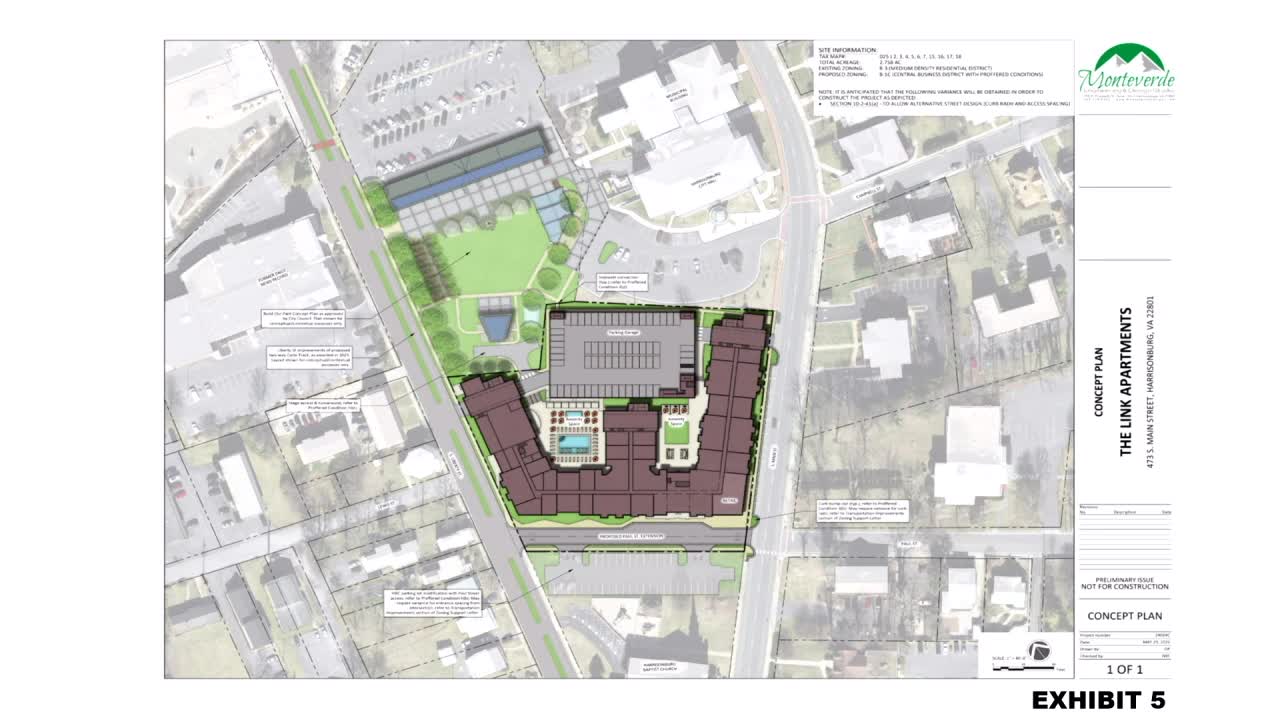 Harrisonburg building design integrates community input and aligns with downtown aesthetics