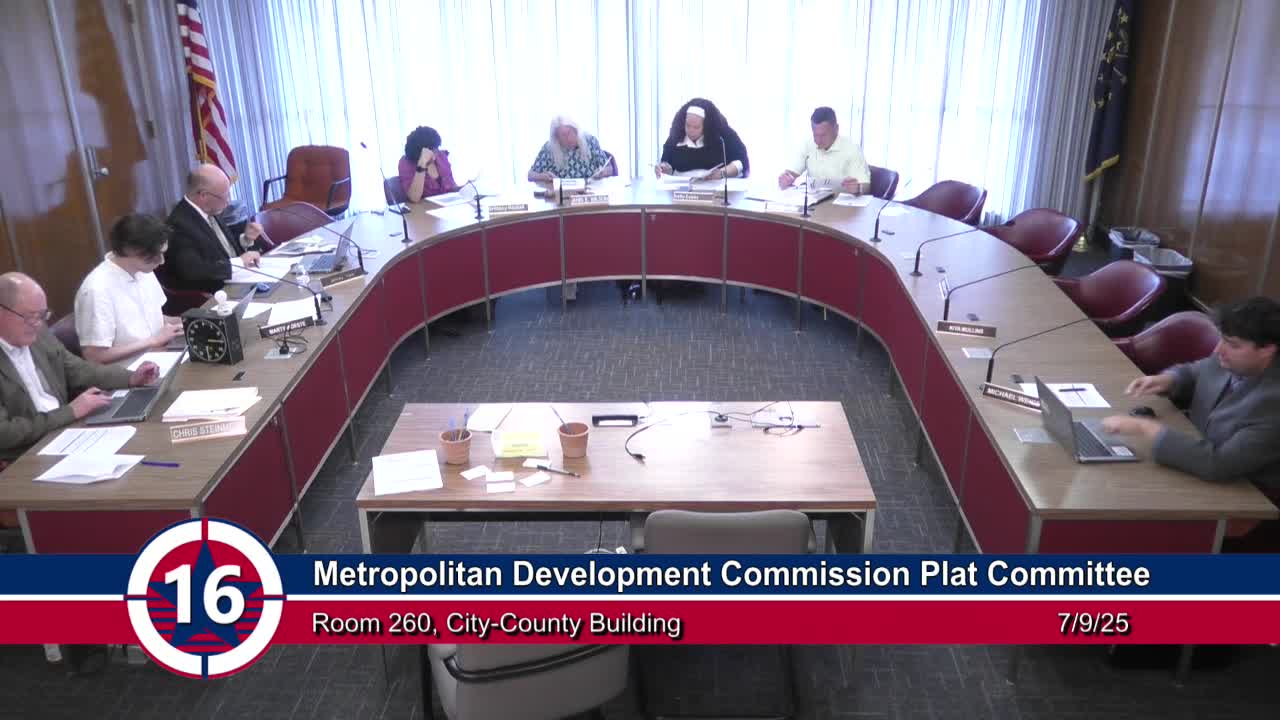 Indianapolis residents express concerns over new subdivision development at Hannah Avenue