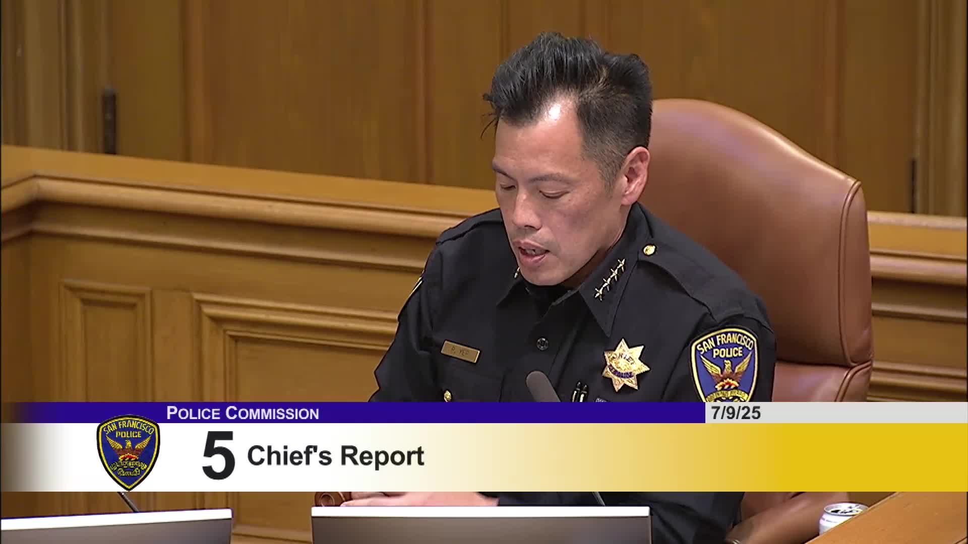 San Francisco police report major crime reductions and successful torch run for Special Olympics